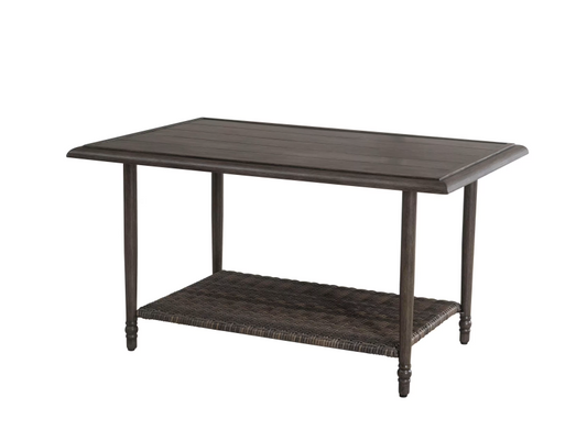 Windsor Brown Steel Outdoor Coffee Table