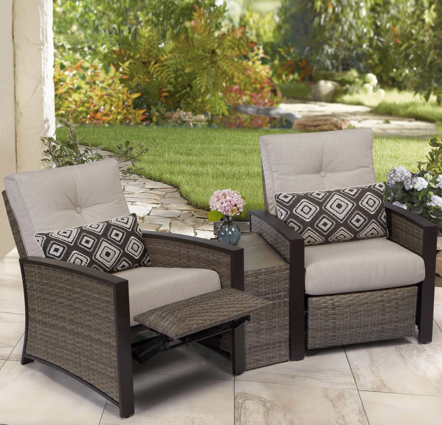 Edgewater 3-piece Woven Recliner Set