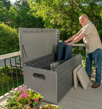 Lifetime 165 Gallon Modern Deck Box